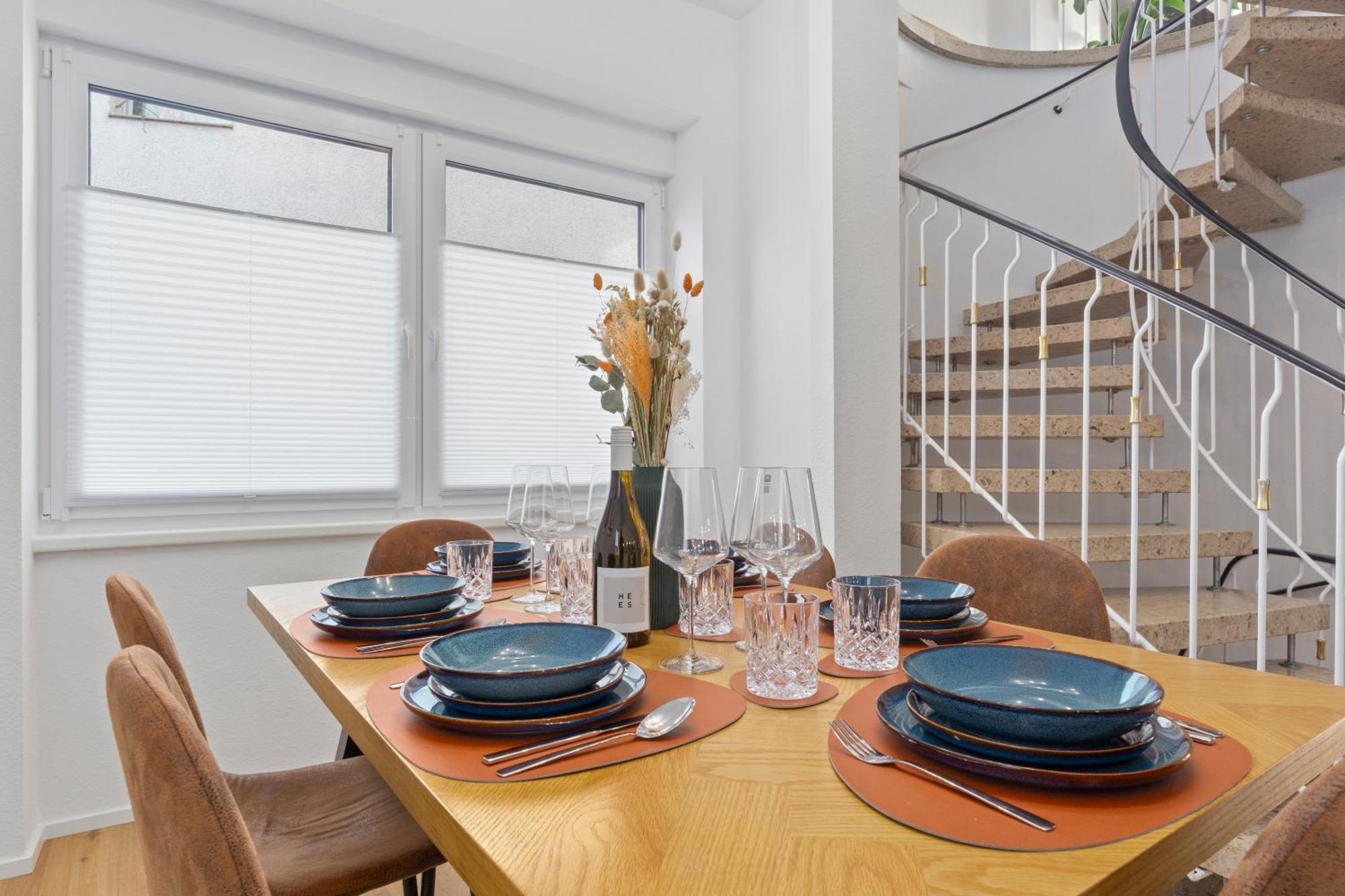Charmante Design-Apartments In Top Lage - Naehe Altstadt - Parkplaetze - Netflix Bad Kreuznach Dış mekan fotoğraf