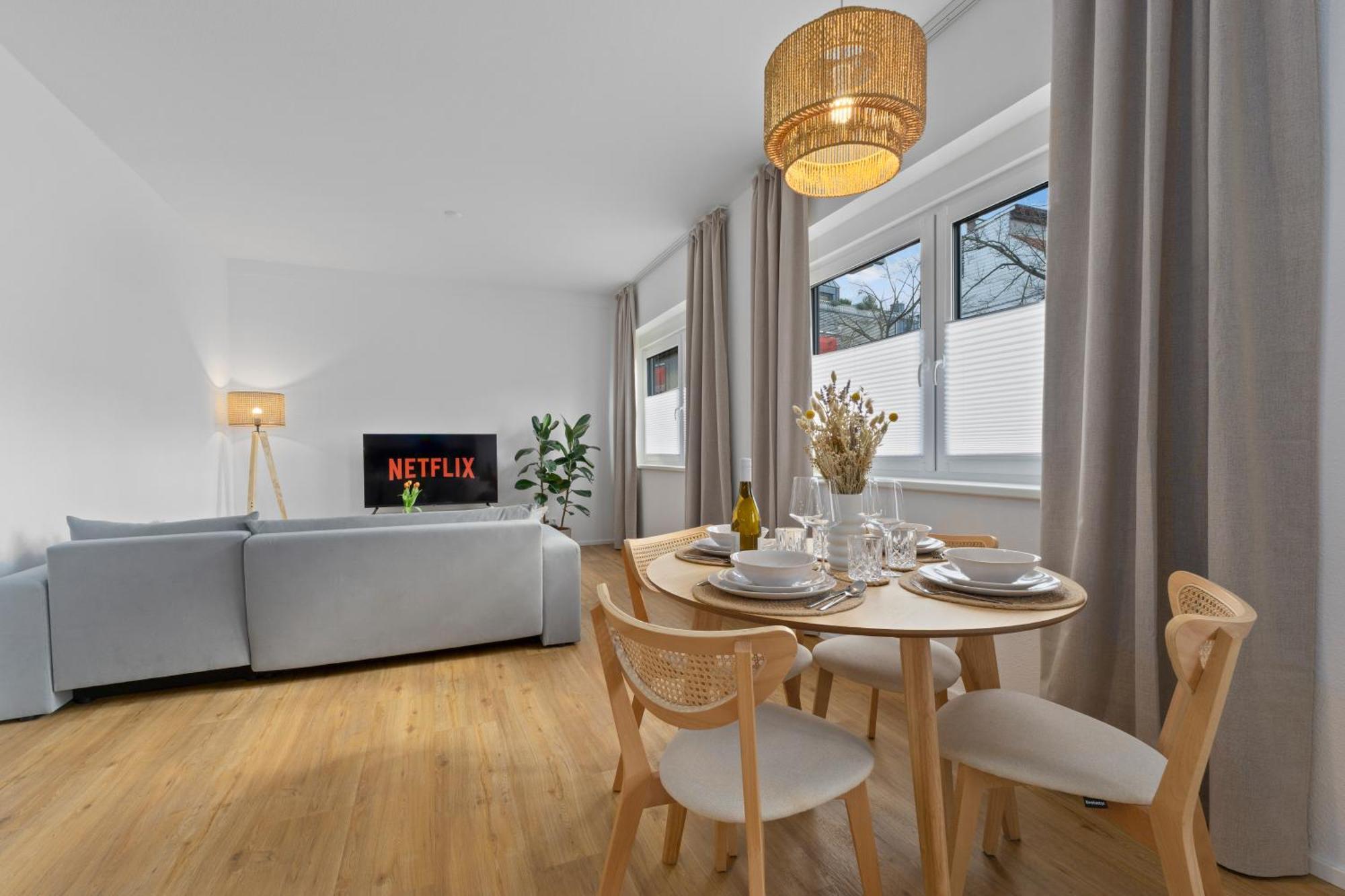 Charmante Design-Apartments In Top Lage - Naehe Altstadt - Parkplaetze - Netflix Bad Kreuznach Dış mekan fotoğraf